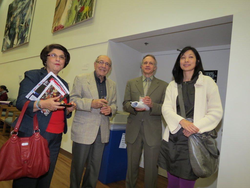 Professor Richard Shusterman with his wife and guests